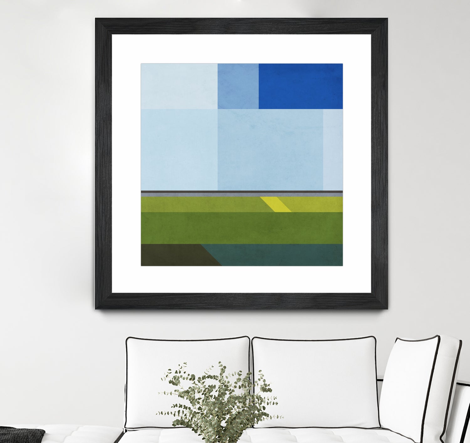 Landscape 05 by Issac Mangold on GIANT ART - blue digital painting