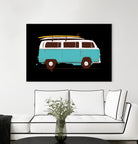 Blue Van by Florent Bodart on GIANT ART - blue digital drawing