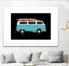 Blue Van by Florent Bodart on GIANT ART - blue digital drawing