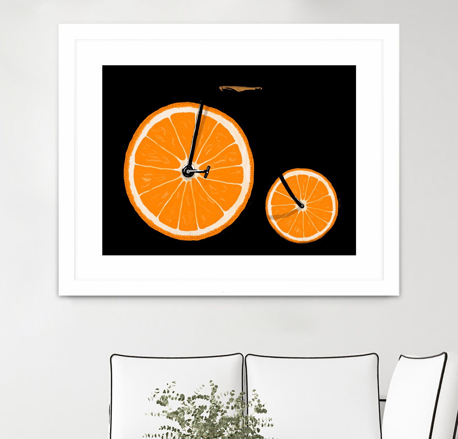 Vitamin by Florent Bodart on GIANT ART - orange digital painting