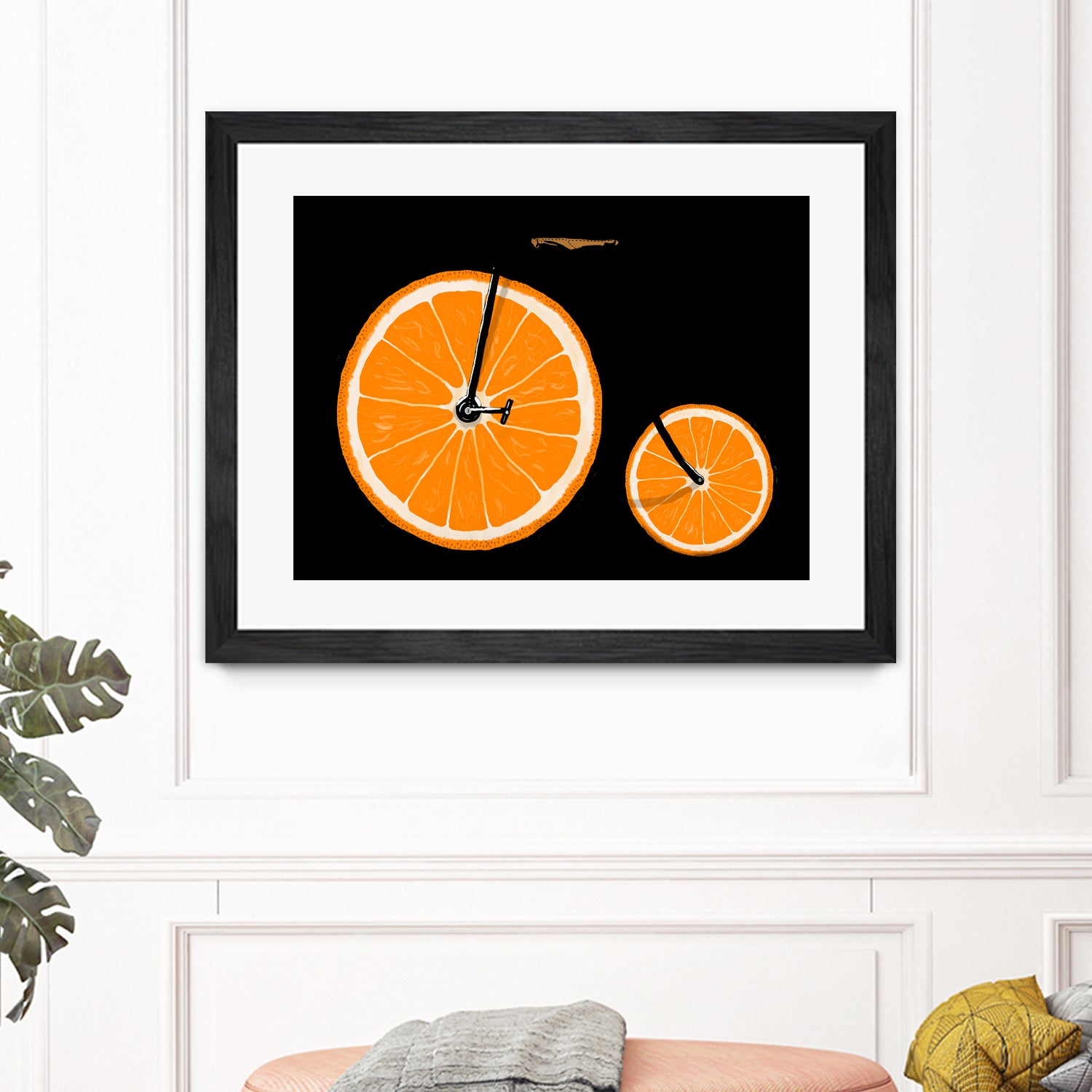 Vitamin by Florent Bodart on GIANT ART - orange digital painting