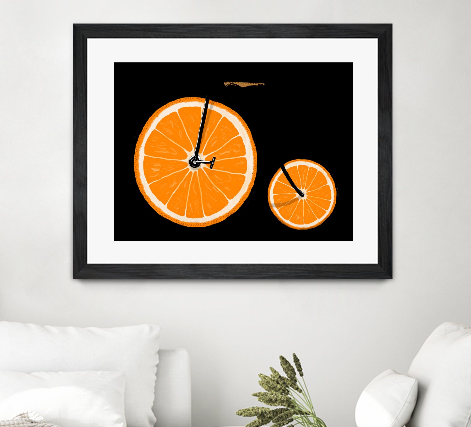 Vitamin by Florent Bodart on GIANT ART - orange digital painting