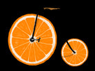 Vitamin by Florent Bodart on GIANT ART - orange digital painting