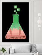 breaking-bad by william combarmond on GIANT ART - blue vector illustration