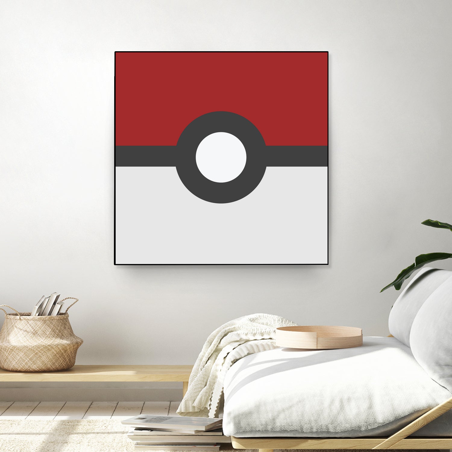 Pokeball by Proper Ganders on GIANT ART - red vector illustration