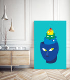 Schizophrenic by Alice Bouchardon on GIANT ART - blue digital drawing