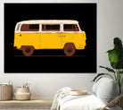 Yellow Van by Florent Bodart on GIANT ART - yellow digital painting