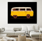 Yellow Van by Florent Bodart on GIANT ART - yellow digital painting