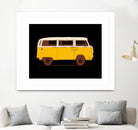 Yellow Van by Florent Bodart on GIANT ART - yellow digital painting