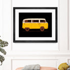 Yellow Van by Florent Bodart on GIANT ART - yellow digital painting