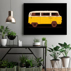 Yellow Van by Florent Bodart on GIANT ART - yellow digital painting