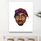 2Pac by Delano Limoen on GIANT ART - brown digital painting