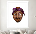 2Pac by Delano Limoen on GIANT ART - brown digital painting