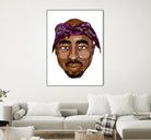 2Pac by Delano Limoen on GIANT ART - brown digital painting