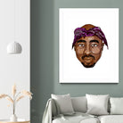 2Pac by Delano Limoen on GIANT ART - brown digital painting