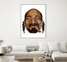 Snoop Dogg by Delano Limoen on GIANT ART - brown digital painting