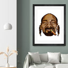 Snoop Dogg by Delano Limoen on GIANT ART - brown digital painting