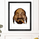 Snoop Dogg by Delano Limoen on GIANT ART - brown digital painting