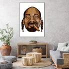 Snoop Dogg by Delano Limoen on GIANT ART - brown digital painting