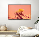 Tree on Mars? by #Bizzartino by Edu Al Peirano on GIANT ART - orange digital painting