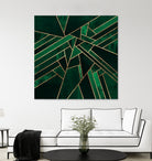 Emerald Night by Elisabeth Fredriksson on GIANT ART - green digital painting