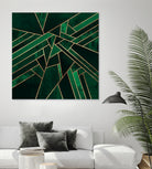 Emerald Night by Elisabeth Fredriksson on GIANT ART - green digital painting