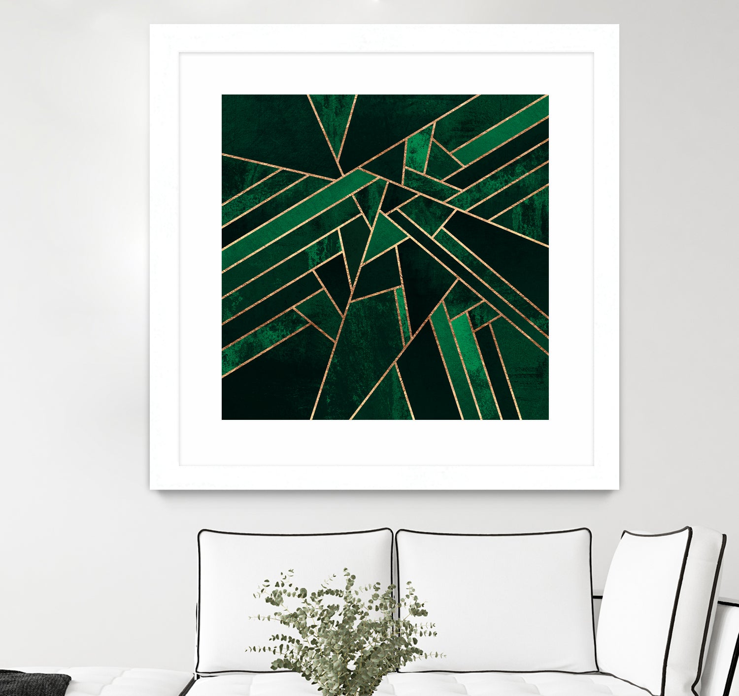 Emerald Night by Elisabeth Fredriksson on GIANT ART - green digital painting