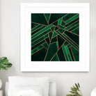 Emerald Night by Elisabeth Fredriksson on GIANT ART - green digital painting