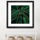 Emerald Night by Elisabeth Fredriksson on GIANT ART - green digital painting