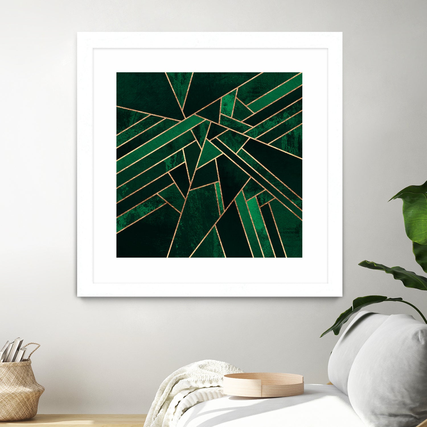 Emerald Night by Elisabeth Fredriksson on GIANT ART - green digital painting