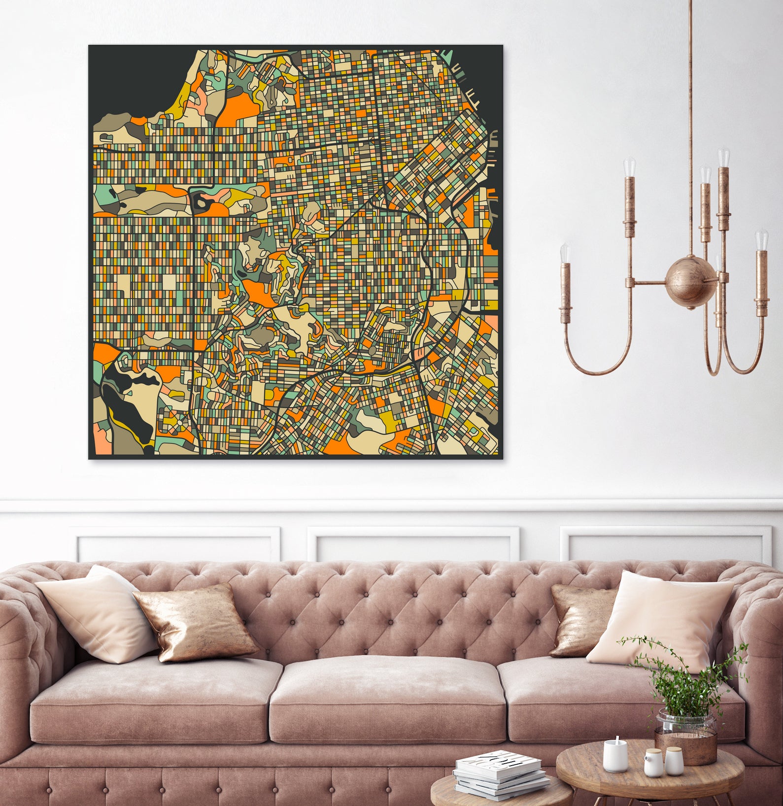 San Francisco by Jazzberry Blue on GIANT ART - black vector illustration