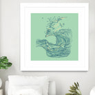 Ocean Breath by ChalermPhol Harnchakkham on GIANT ART - blue digital drawing