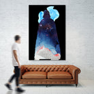 Lord of the Universe by Robert Farkas on GIANT ART - blue digital painting