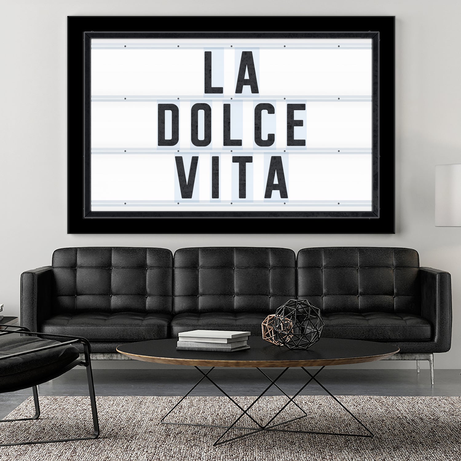 La Dolce Vita by Art Frankenberg on GIANT ART - white typography