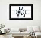 La Dolce Vita by Art Frankenberg on GIANT ART - white typography