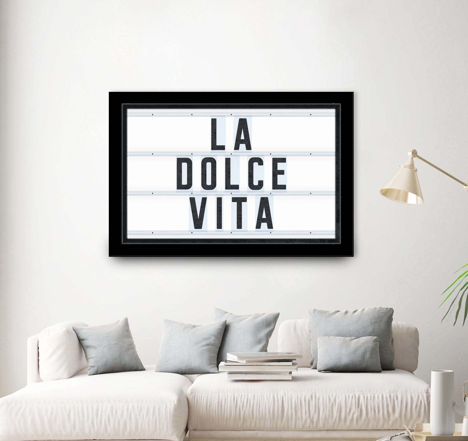 La Dolce Vita by Art Frankenberg on GIANT ART - white typography