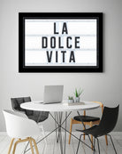 La Dolce Vita by Art Frankenberg on GIANT ART - white typography