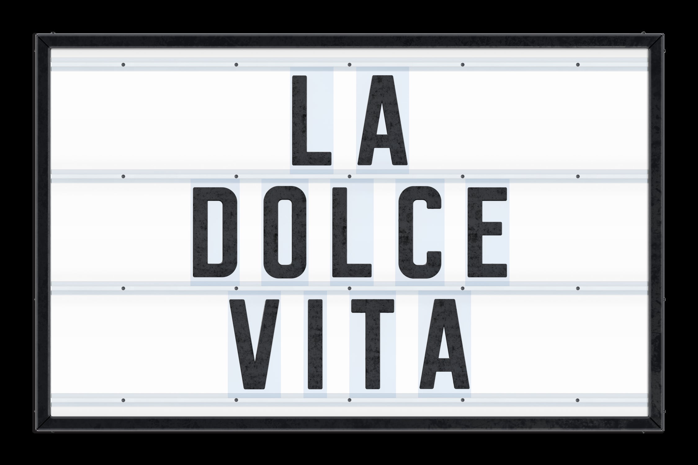 La Dolce Vita by Art Frankenberg on GIANT ART - white typography