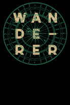 Wanderer by Magdalena Mikos on GIANT ART - white typography