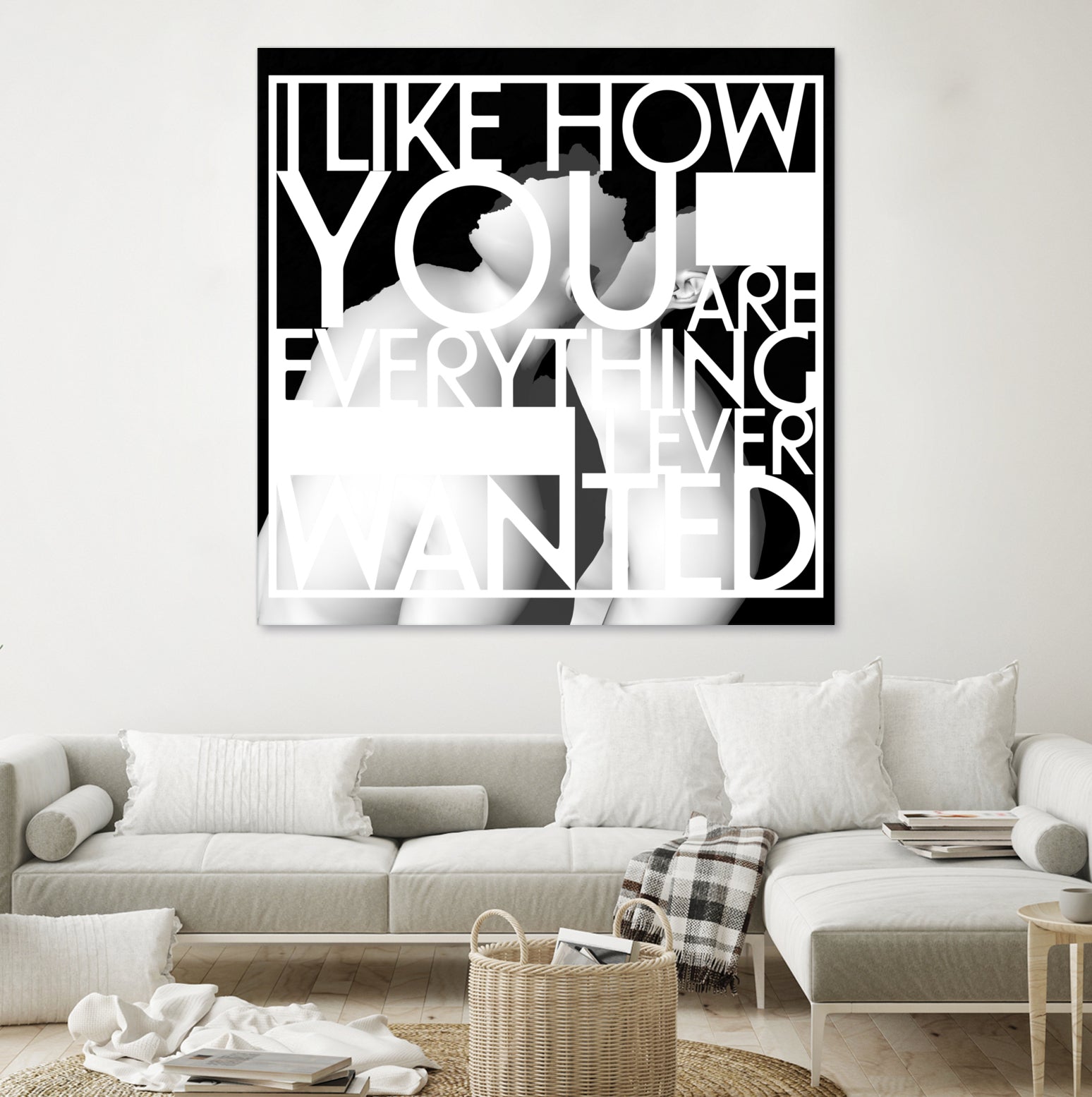 You Are Everything by Aimer Heinz on GIANT ART - black typography