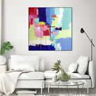 The Colors Life II by Fran Rosado on GIANT ART - white mixed media