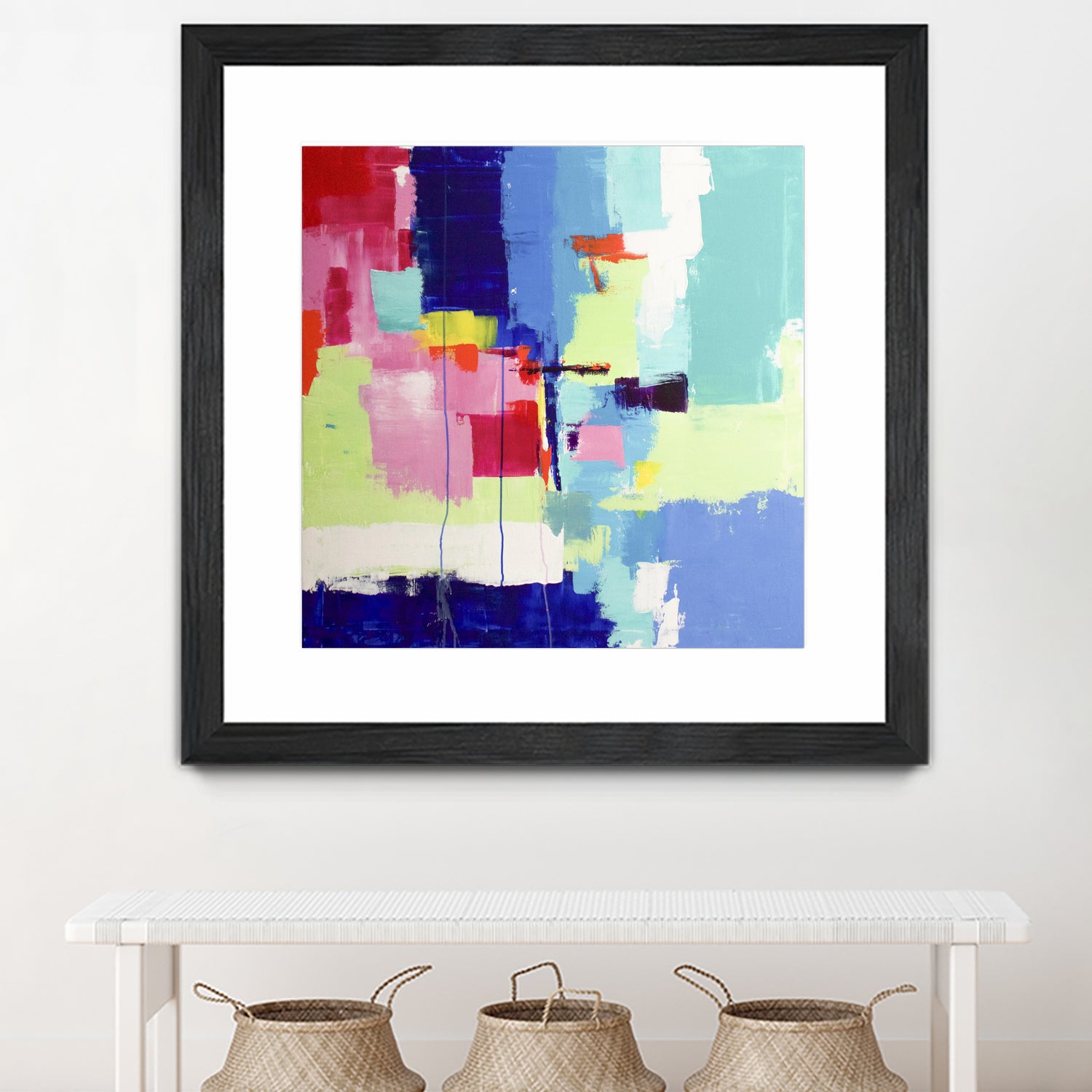 The Colors Life II by Fran Rosado on GIANT ART - white mixed media