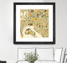 San Diego Map by Jazzberry Blue on GIANT ART - orange vector illustration