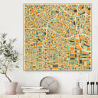 Los Angeles by Jazzberry Blue on GIANT ART - orange vector illustration