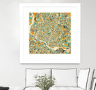 Austin Texas by Jazzberry Blue on GIANT ART - orange vector illustration