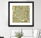 Austin Texas by Jazzberry Blue on GIANT ART - orange vector illustration