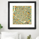 Austin Texas by Jazzberry Blue on GIANT ART - orange vector illustration