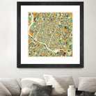 Austin Texas by Jazzberry Blue on GIANT ART - orange vector illustration