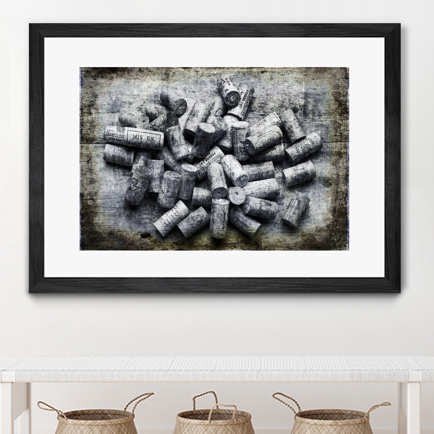 Wine Corks by David Hare on GIANT ART - gray photo illustration