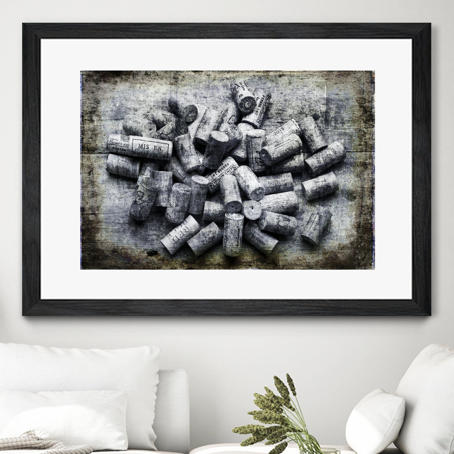 Wine Corks by David Hare on GIANT ART - gray photo illustration